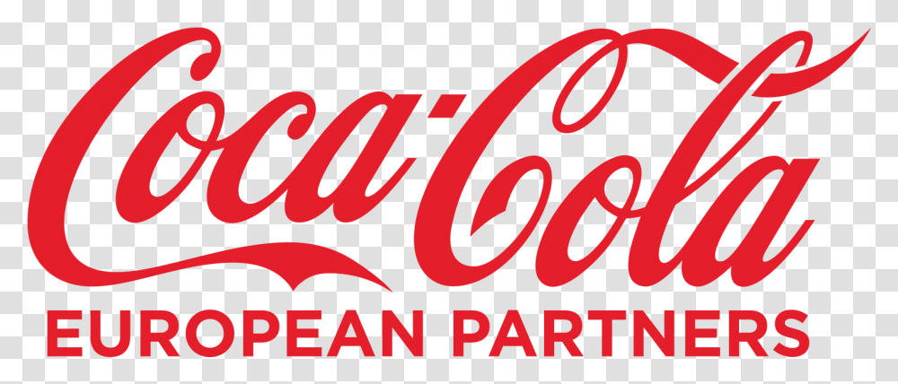 Coca Cola European Partners Logo, Word, Alphabet, Beverage Transparent Png