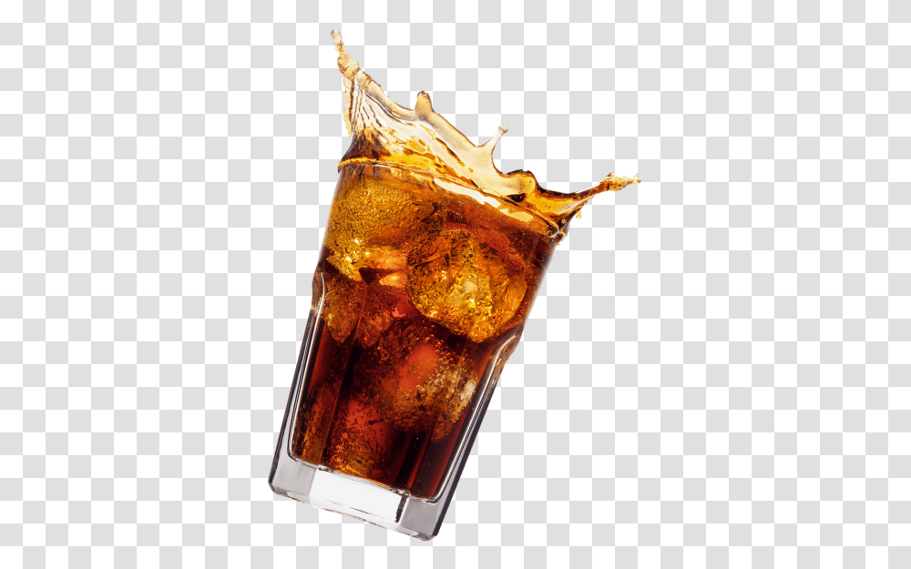 Coca Cola Glass, Soda, Beverage, Cocktail, Alcohol Transparent Png
