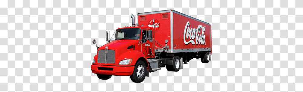 Coca Cola Images Stickpng Coca Cola Truck, Vehicle, Transportation, Fire Truck, Trailer Truck Transparent Png