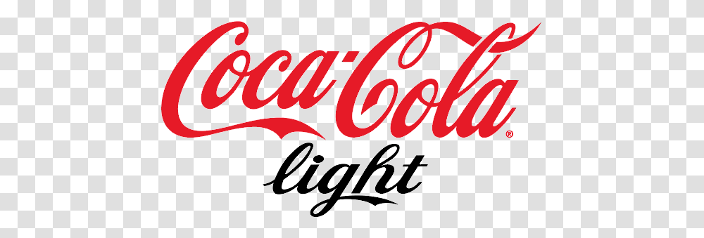 Coca Cola Light Logo, Beverage, Drink, Coke, Soda Transparent Png