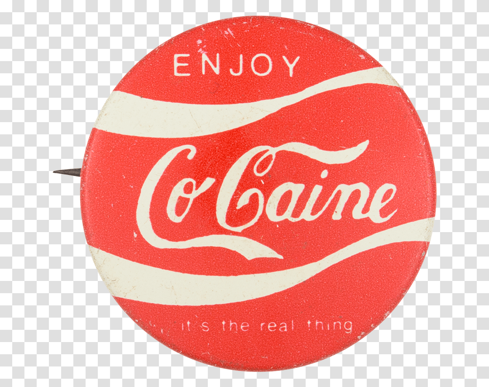 Coca Cola Logo In Cocaine Download, Coke, Beverage, Drink, Soda Transparent Png