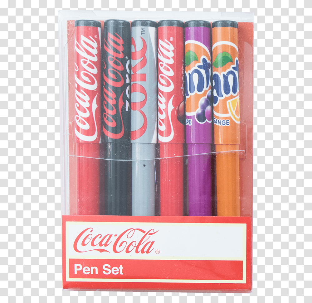 Coca Cola Multi Brands Pen SetTitle Coca Cola Multi Coca Cola Pen Set, Soda, Beverage, Drink, Coke Transparent Png