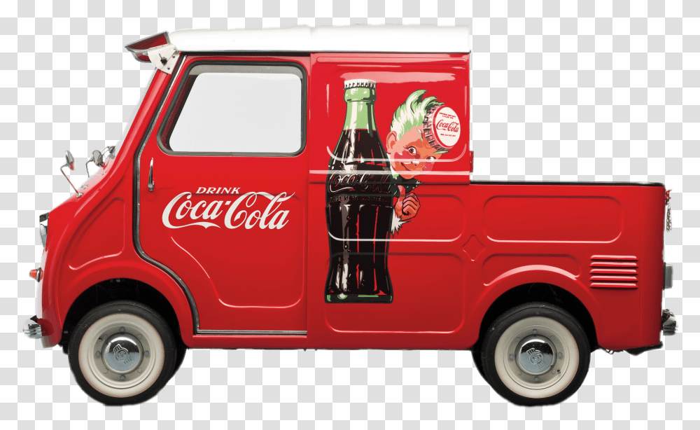 Coca Cola Pickup Delivery Truck Coca Cola Car, Coke, Beverage, Drink, Fire Truck Transparent Png
