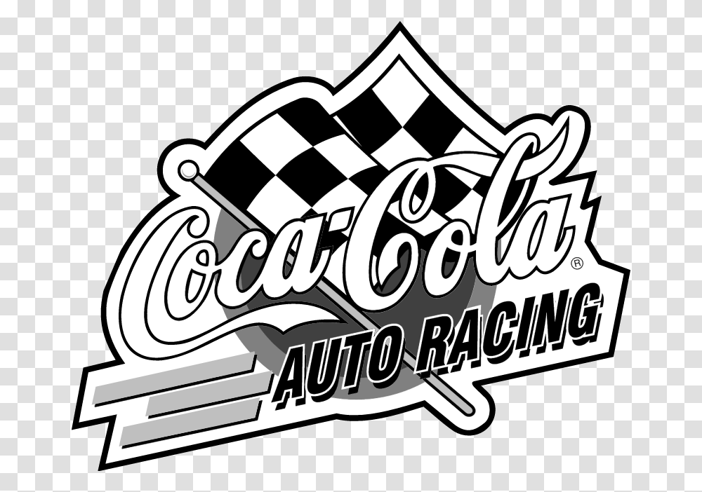 Coca Cola Racing Logo, Emblem, Alphabet Transparent Png