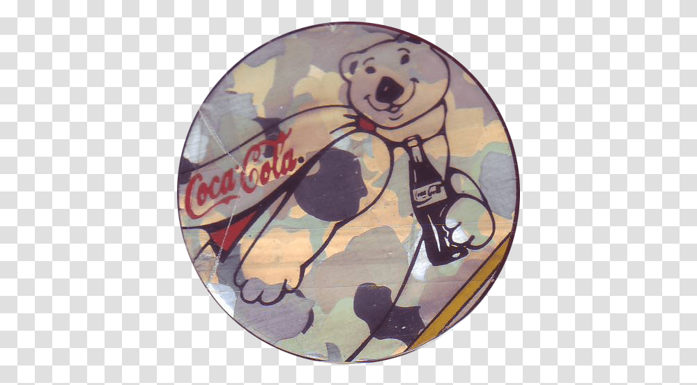 Coca Cola Series 3 Coke Slammer Capspogs Rare Coke Bottle Bears, Art, Logo, Symbol, Painting Transparent Png