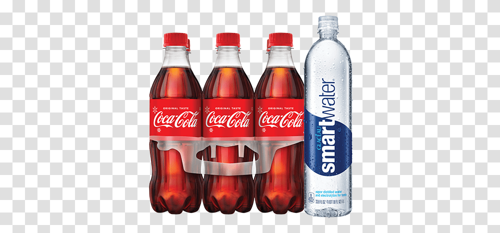 Coca Cola Smartwater Coke Cherry 16.9 Oz, Soda, Beverage, Drink, Bottle Transparent Png