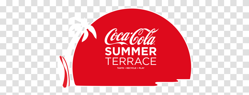 Coca Cola Summer Terrace Graphic Design, Beverage, Drink, Coke, Text Transparent Png