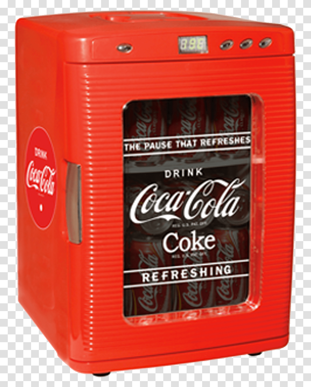 Coca Cola Vintage Fridge Coca Cola Refrigerator Cooler, Coke, Beverage, Drink, Soda Transparent Png