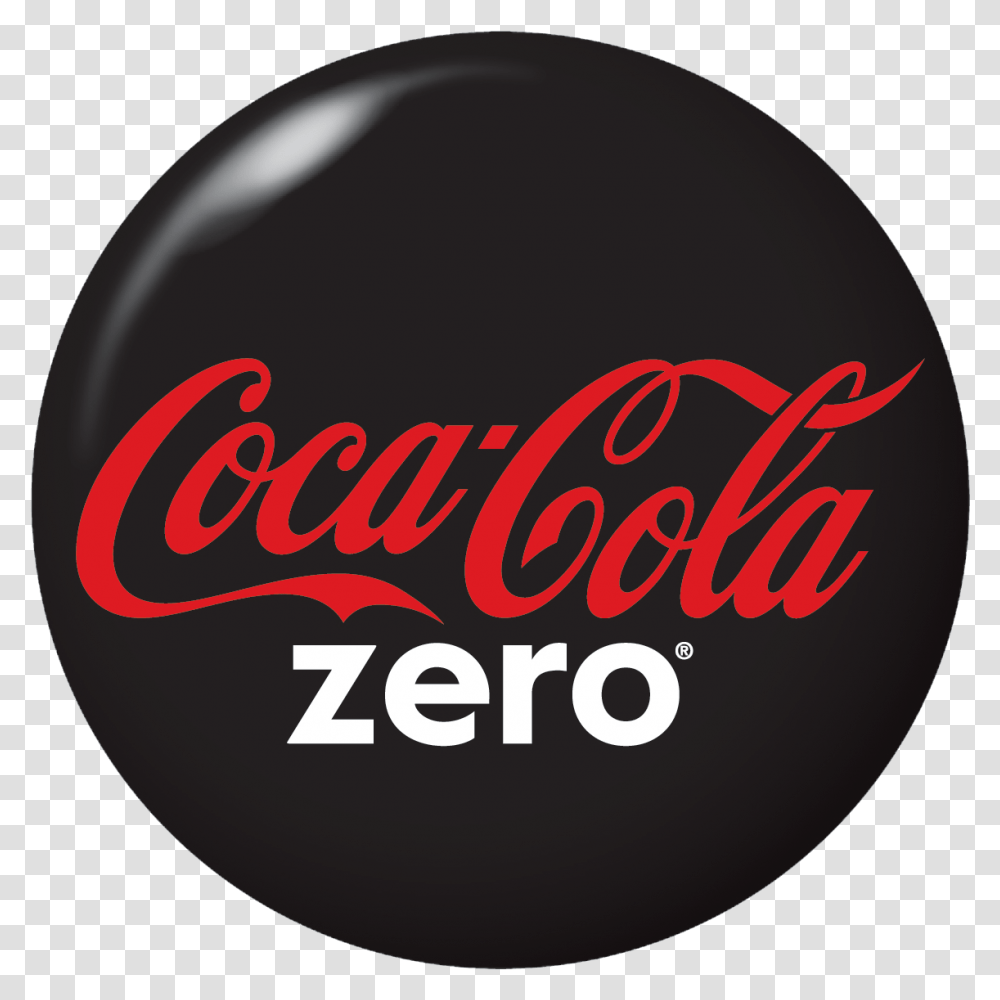 Coca Cola Zero Logo 2 Image Circle, Coke, Beverage, Drink, Symbol Transparent Png