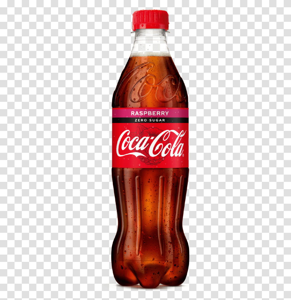 Coca Cola Zero Raspberry, Soda, Beverage, Drink, Coke Transparent Png