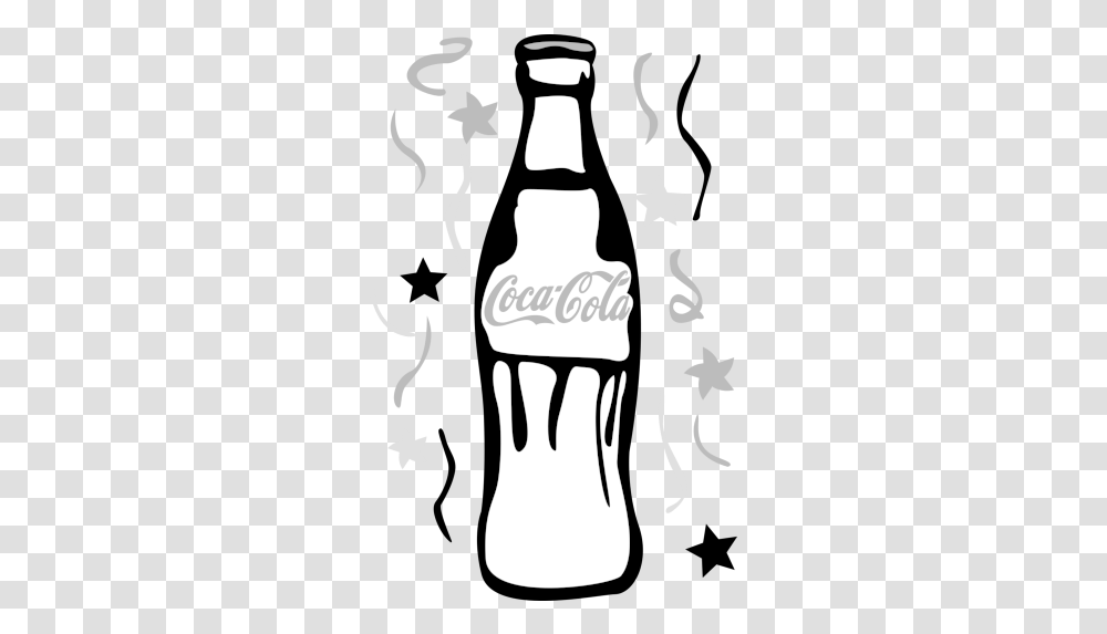 Coca Logo Icon Of Flat Style Coca Cola Coloring, Stencil, Beverage, Drink, Text Transparent Png