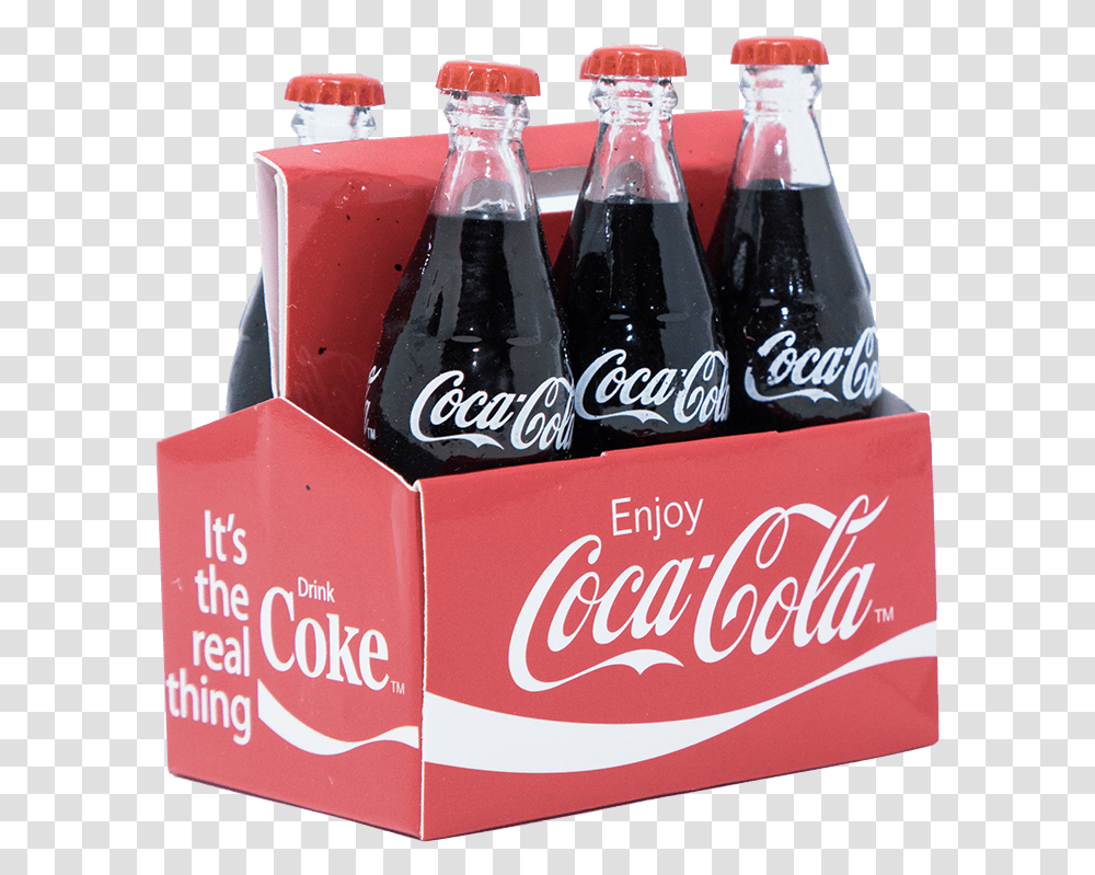 Coca Mini Pk Painted Coca Cola Pack, Coke, Beverage, Drink, Soda Transparent Png