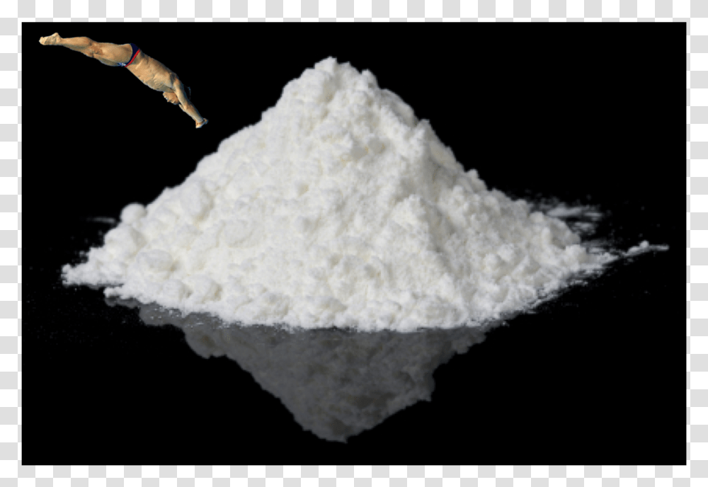 Cocain, Powder, Flour, Food, Person Transparent Png