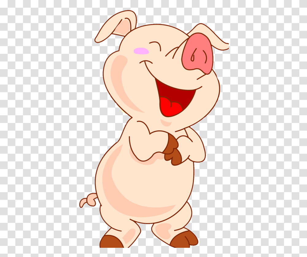 Cochonstubes Flying Pig Pig Drawing Pig Illustration Laughing Cartoon Animals, Hen, Chicken, Poultry, Fowl Transparent Png