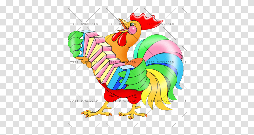 Cock Chicken Rooster Image With Background Caterpillar, Animal, Bird, Graphics, Art Transparent Png