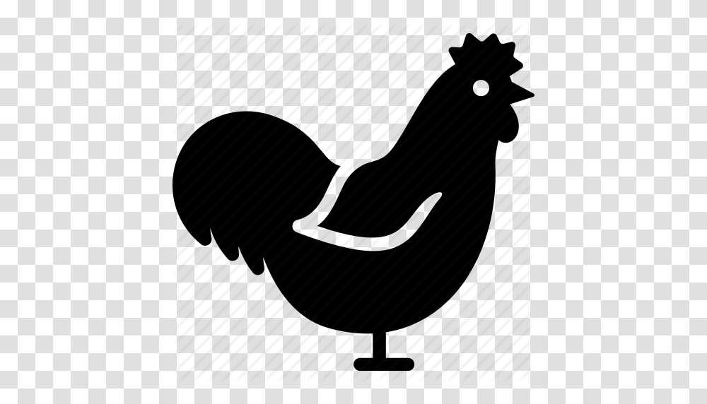 Cock Cockerel Rooster Icon, Piano, Leisure Activities, Musical Instrument, Animal Transparent Png