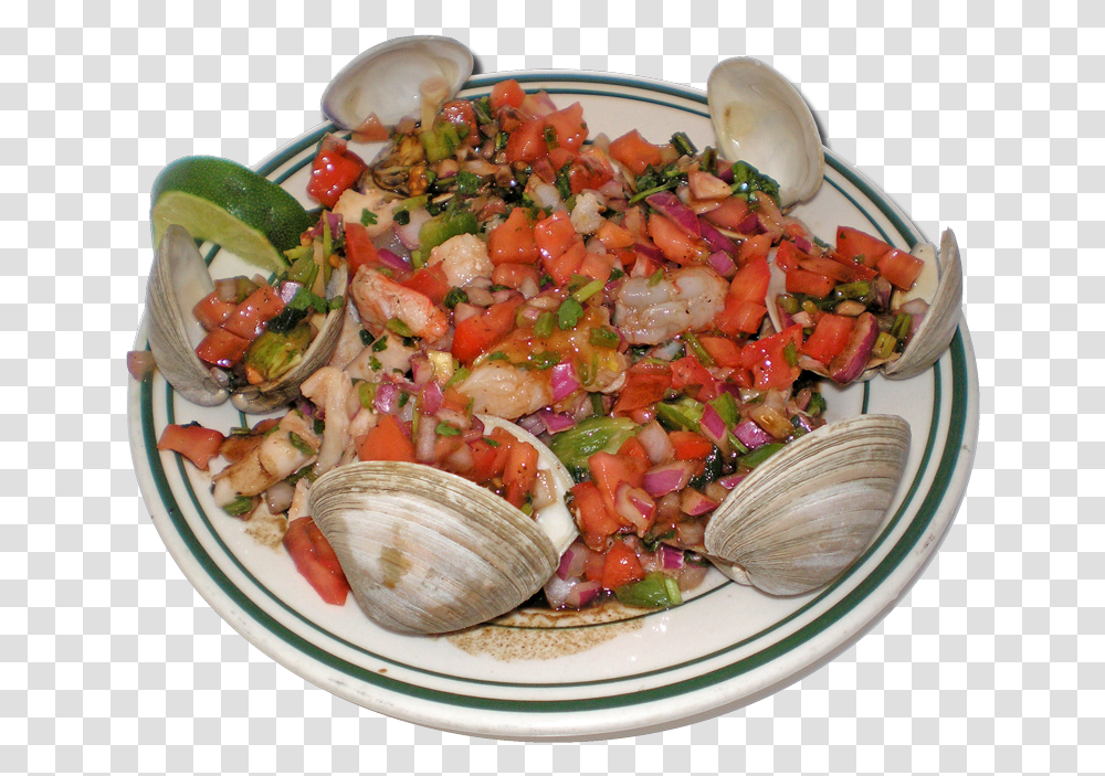 Cockle, Dish, Meal, Food, Clam Transparent Png