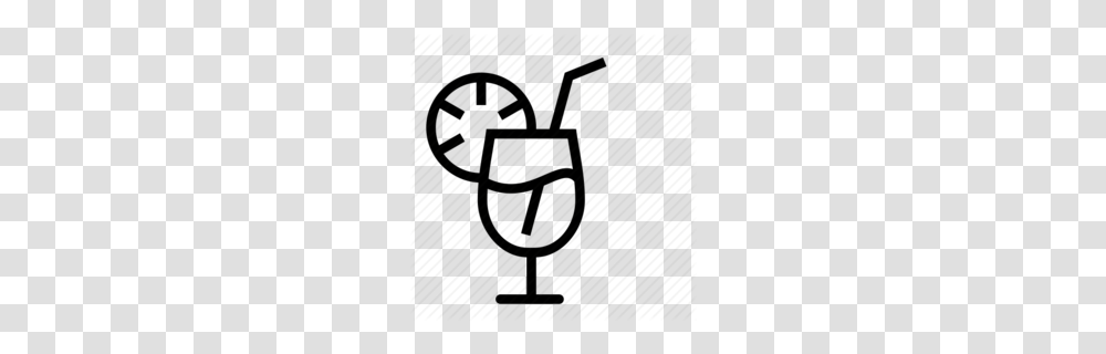 Cocktail Bar Clipart, Stencil, Emblem Transparent Png