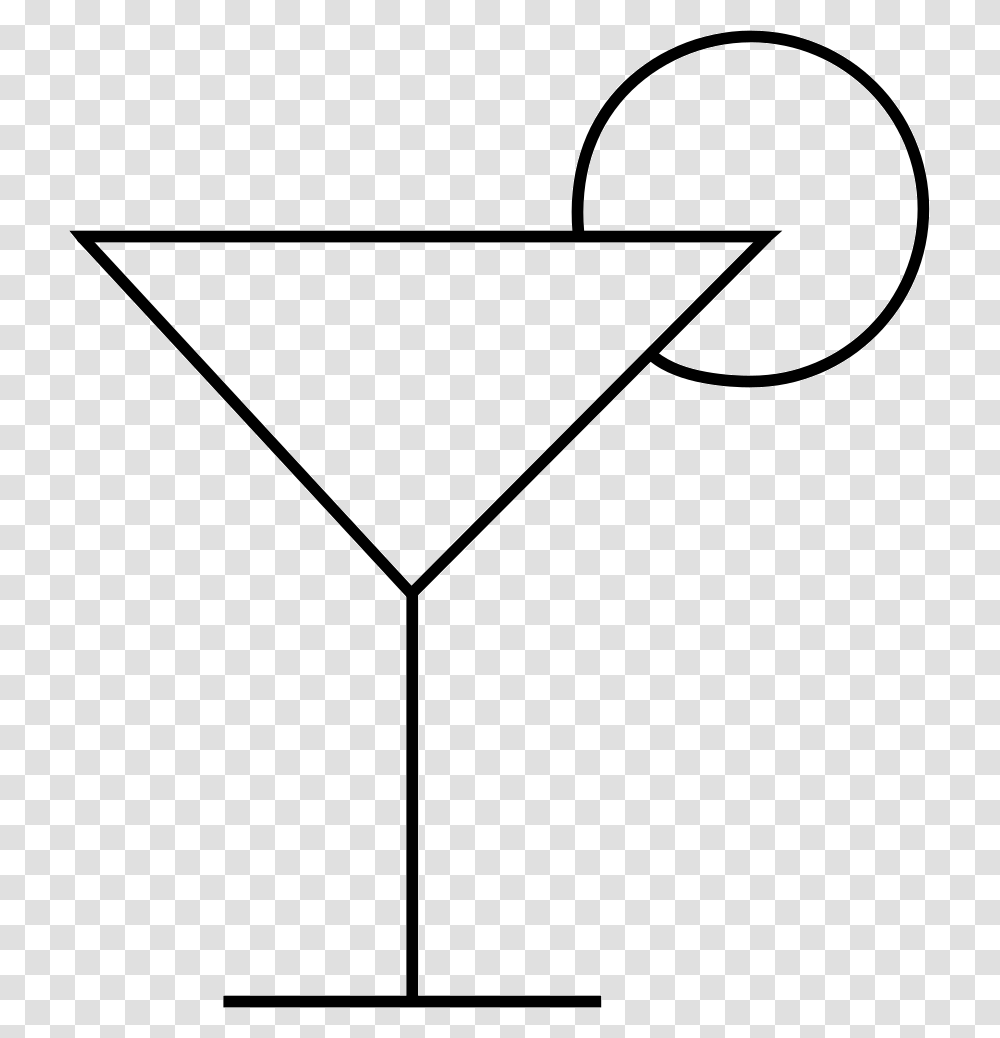 Cocktail Bar Icon Free Download, Triangle, Lamp, Shovel, Tool Transparent Png