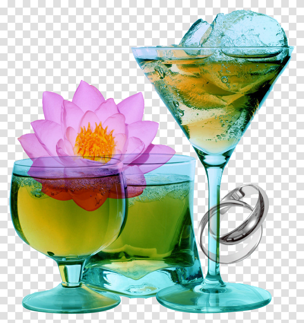 Cocktail Blue Hawaii Martini Soft Drink Mojito Do Transparent Png