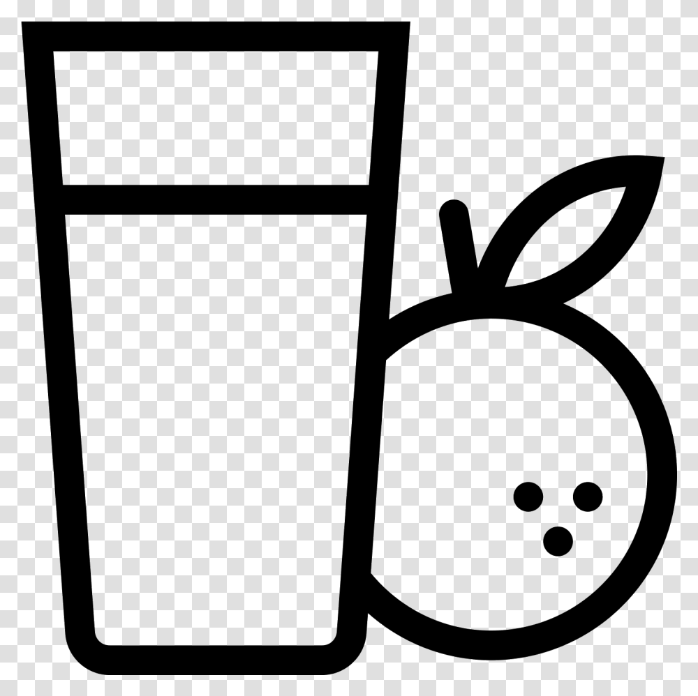 Cocktail Clipart Sharbat Orange Juice Clipart Black And White, Gray, World Of Warcraft Transparent Png