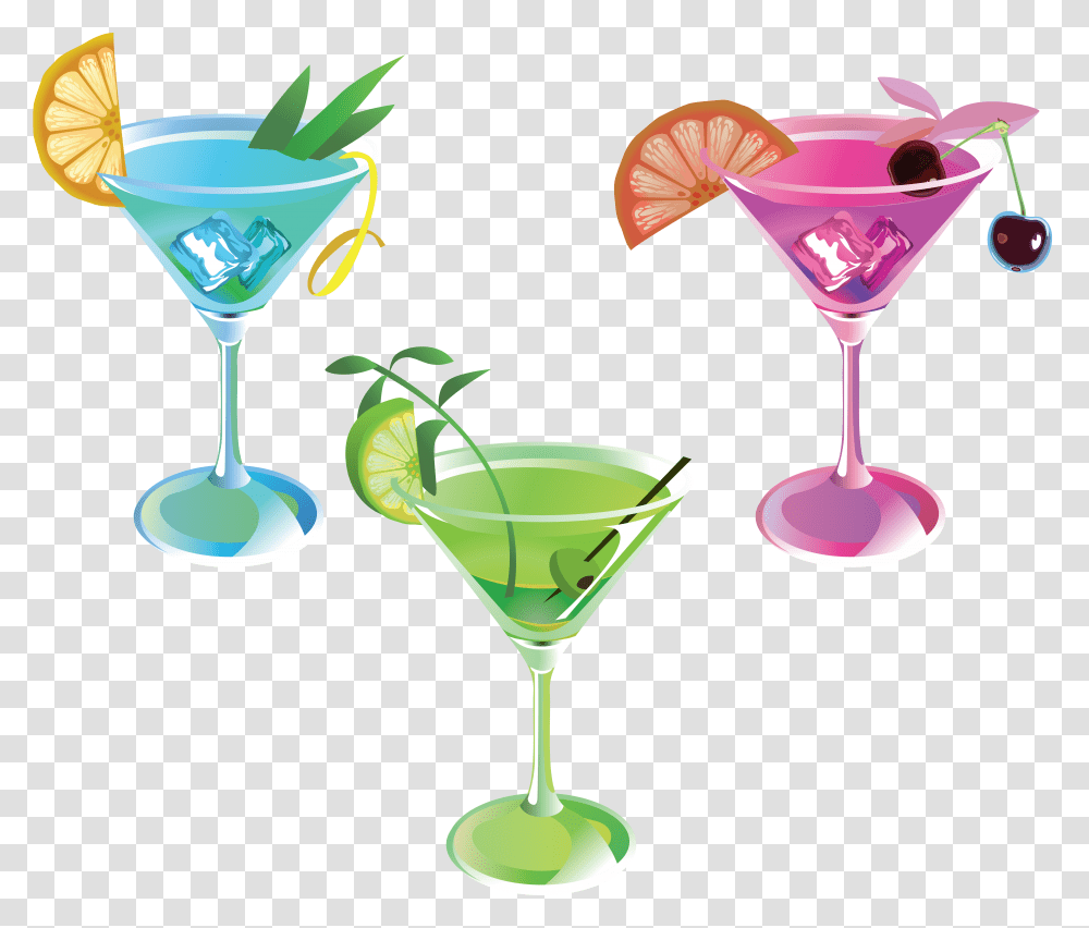 Cocktail, Drink, Alcohol, Beverage, Martini Transparent Png