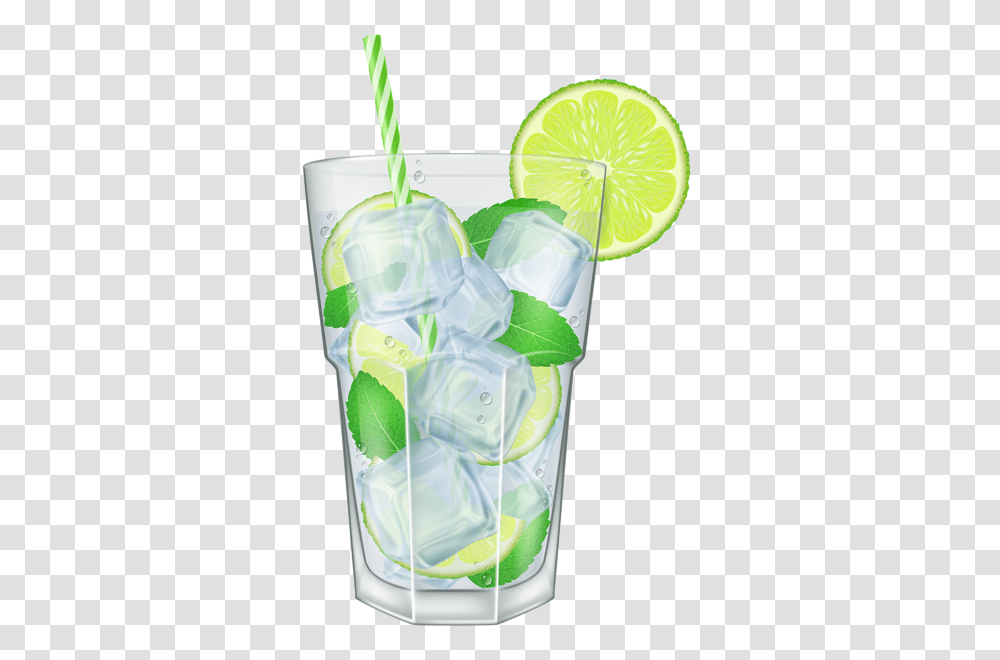Cocktail, Drink, Diaper, Plant, Lime Transparent Png