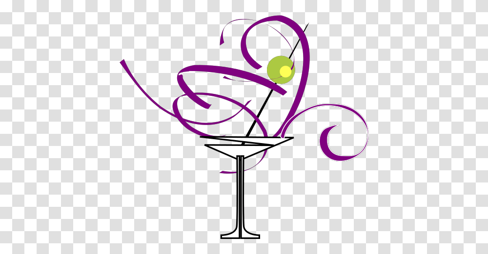 Cocktail Glass, Floral Design, Pattern Transparent Png