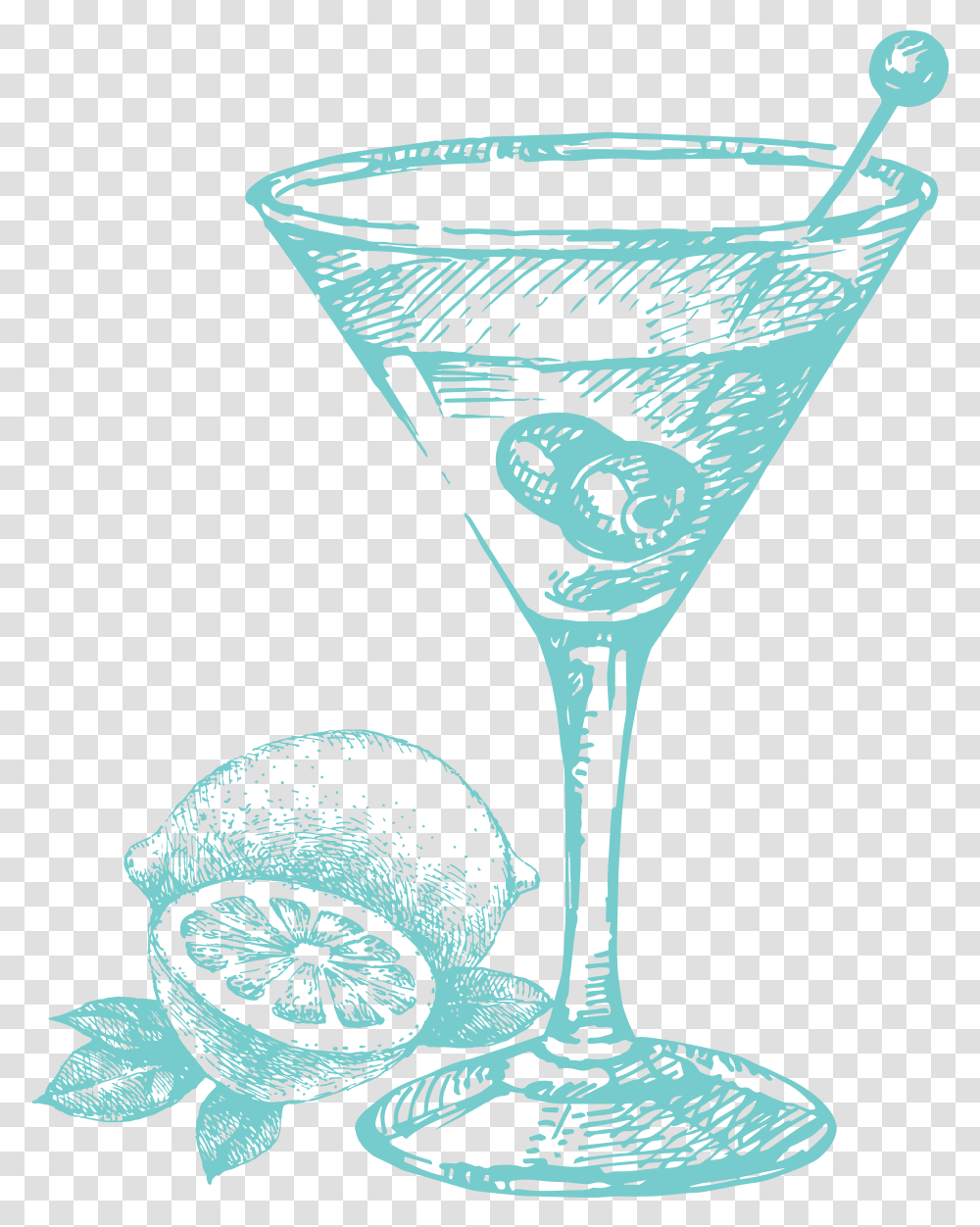 Cocktail Glass Vector, Alcohol, Beverage, Drink, Martini Transparent Png