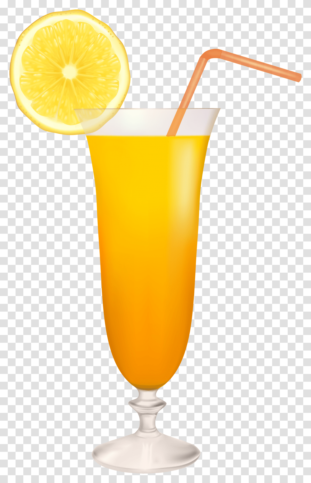 Cocktail Glass With Lemon Clipart, Lamp, Juice, Beverage, Drink Transparent Png