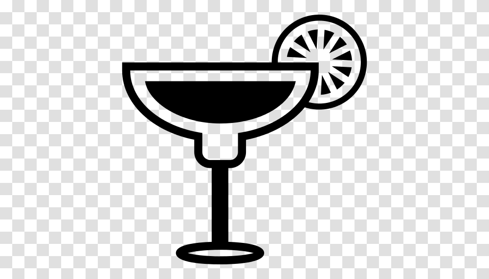 Cocktail Glass With Lemon Slice On The Border Icon, Gray, World Of Warcraft Transparent Png