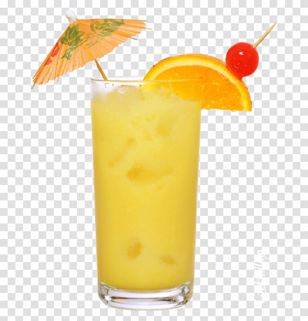 Cocktail Image Drink With Umbrella, Alcohol, Beverage, Juice, Orange Juice Transparent Png