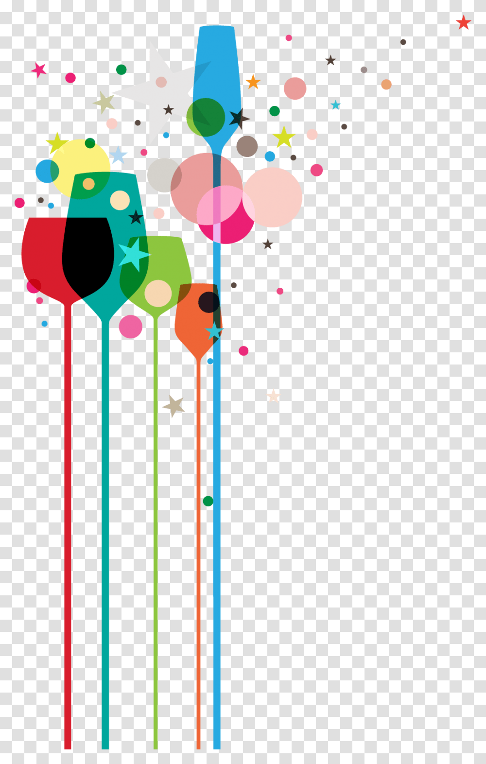 Cocktail Party Stock Photography Clip Art, Paper, Confetti Transparent Png