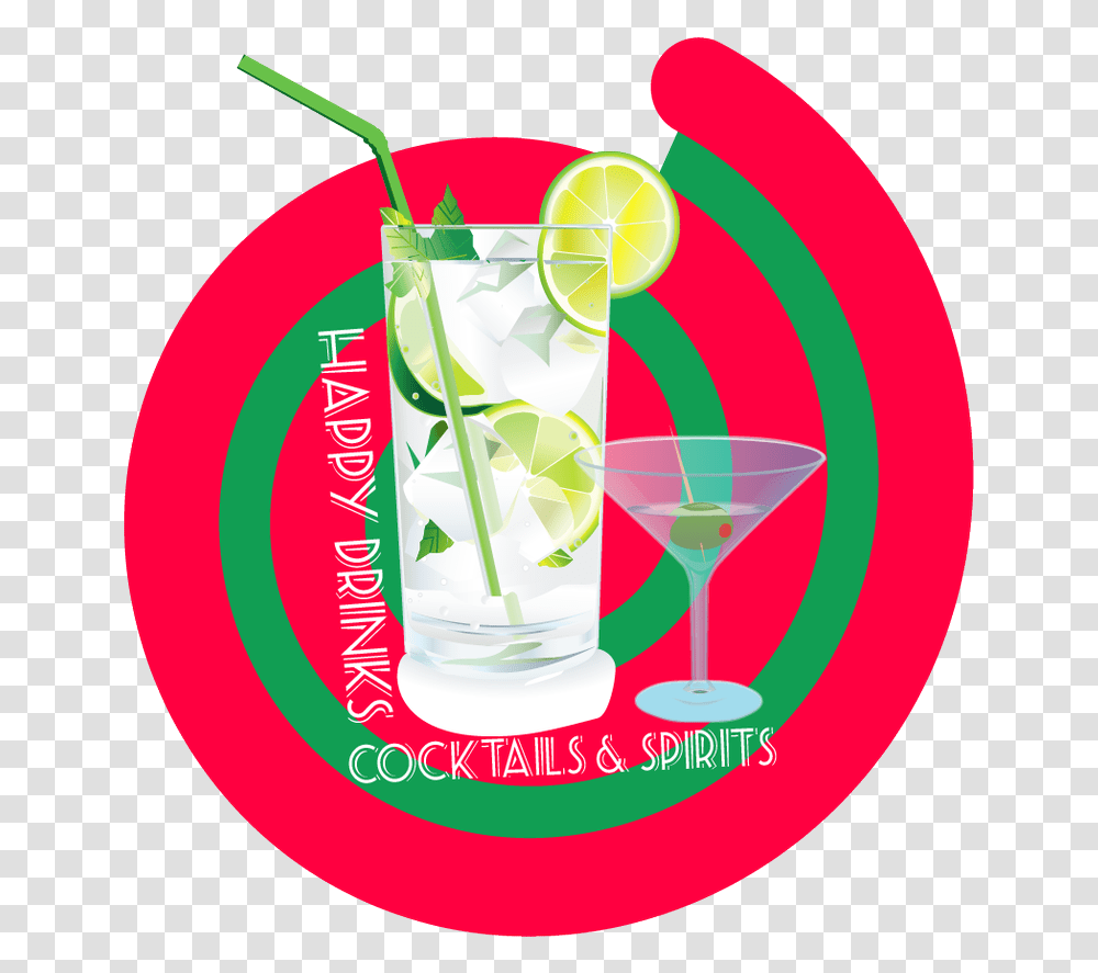 Cocktail Vector, Beverage, Drink, Alcohol, Lemonade Transparent Png