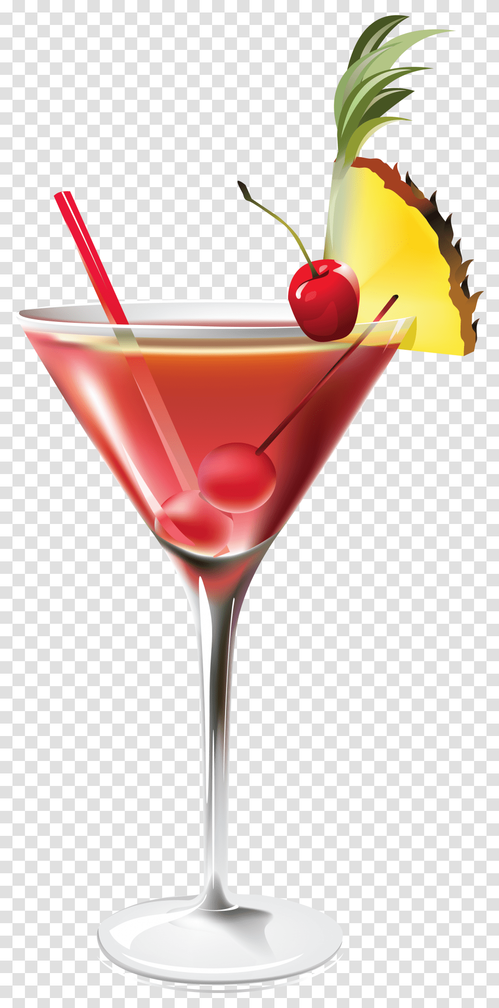 Cocktail With Pineapple Clipart Cocktail Clipart, Alcohol, Beverage, Drink, Martini Transparent Png