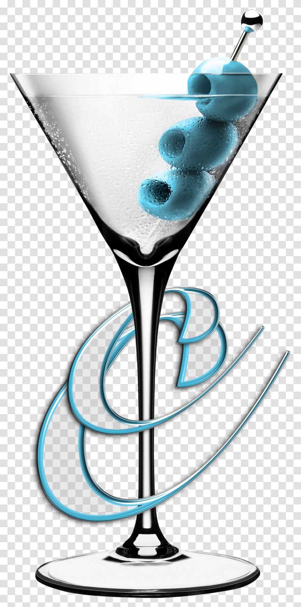 Cocktails And Caviar Martini Glass With Blue Olives Dry Martini Cocktail With Green Olive, Alcohol, Beverage, Drink, Lamp Transparent Png
