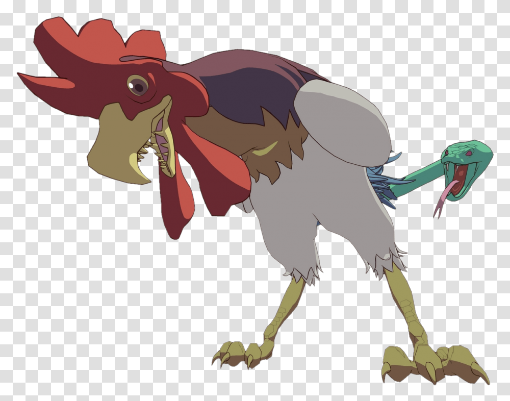 Cocktrice Little Witch Academia Chicken Monster, Animal, Bird, Fowl, Dodo Transparent Png