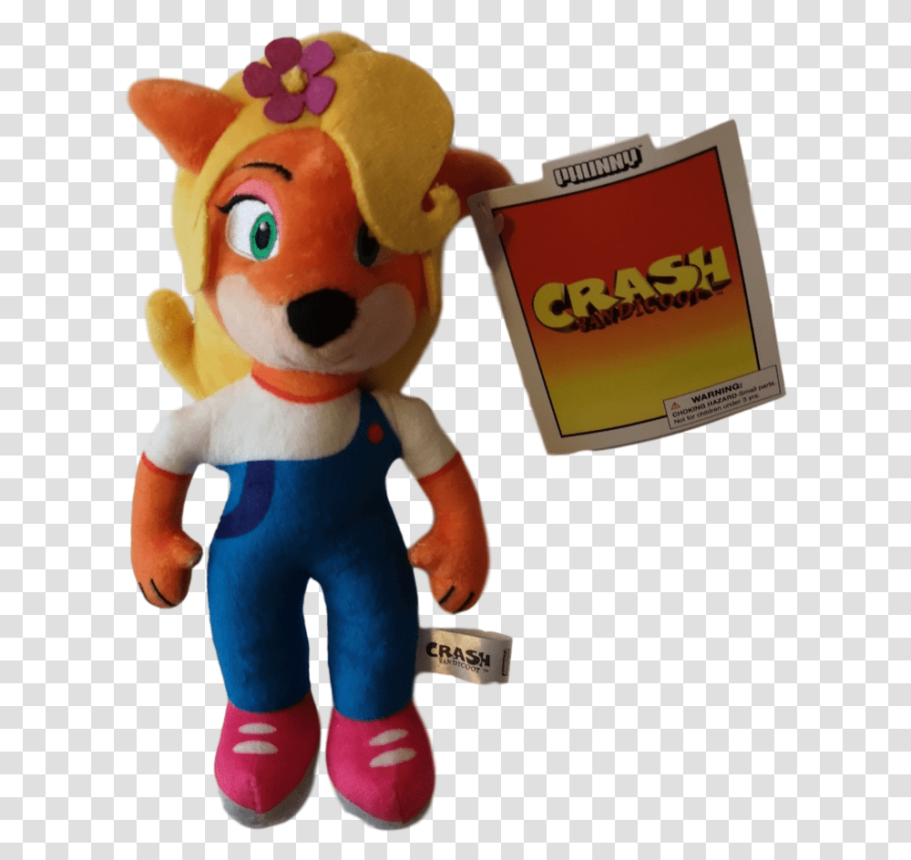 Coco Bandicoot Plush, Toy, Figurine, Doll Transparent Png