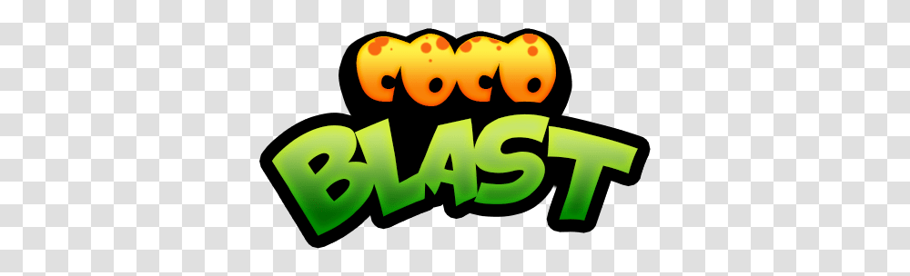 Coco Blast Logo Image Indie Db Coco Blast, Toy, Text, Halloween, Vegetation Transparent Png