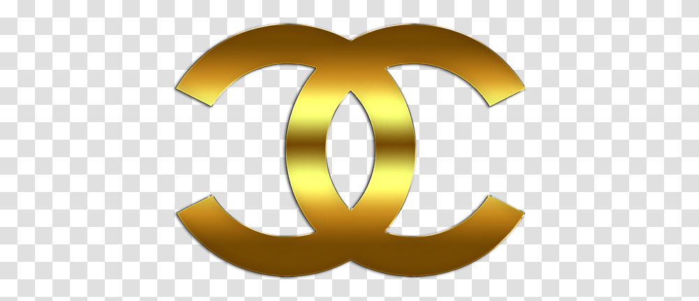 Coco Chanel Emblem, Lamp, Symbol, Gold, Logo Transparent Png