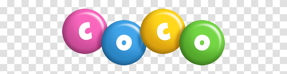 Coco Logo Name Logo Generator, Ball, Sphere Transparent Png