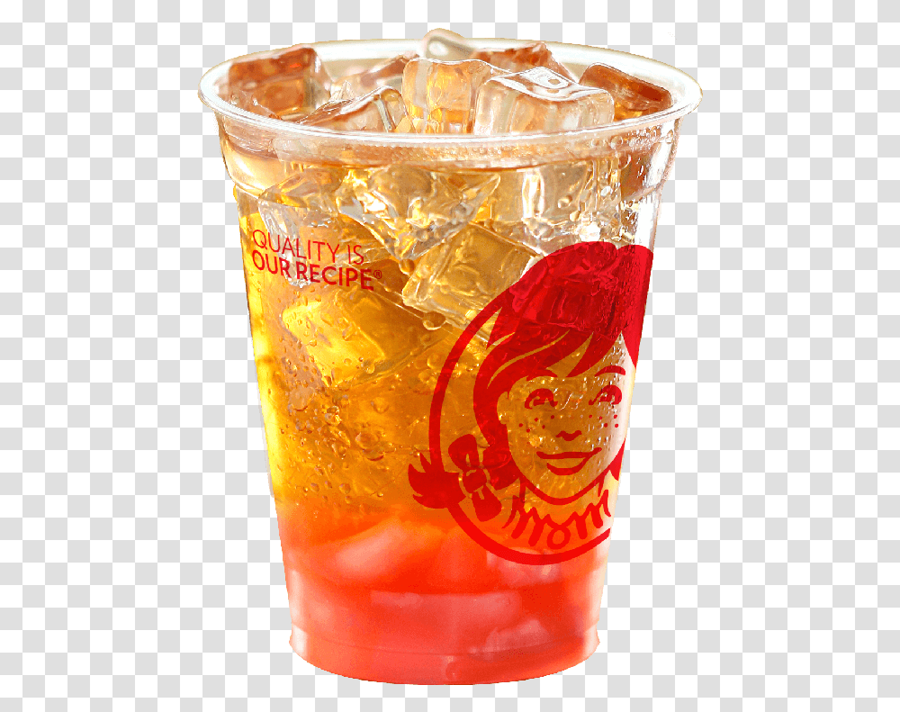 Coco Lychee Tea Ice Tea Wendy's, Cocktail, Alcohol, Beverage, Drink Transparent Png