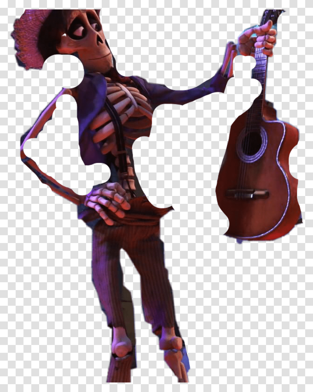 Coco Movie Coco Skeletons, Person, Human, Leisure Activities, Guitar Transparent Png