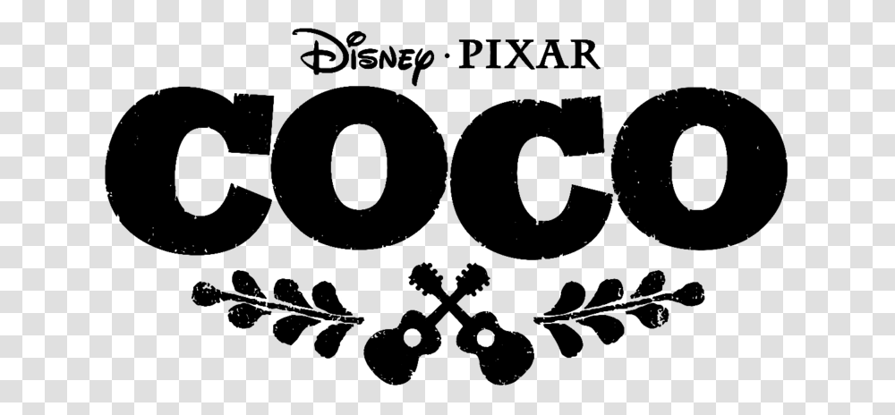 Coco Mt Black Disney Pixar Coco Logo, Gray, World Of Warcraft Transparent Png