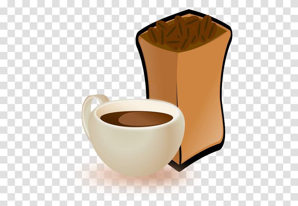 Cocoa Bean Clipart Coffee Bean Coffee Beans Clip Art, Coffee Cup, Espresso, Beverage, Drink Transparent Png