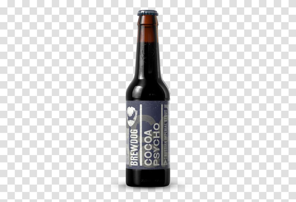Cocoa Psycho Beer Bottle, Alcohol, Beverage, Drink, Stout Transparent Png