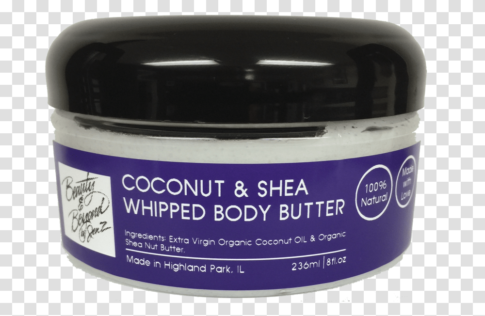 Coconut Amp Shea Whipped Body Butter, Bottle, Cosmetics, Label Transparent Png