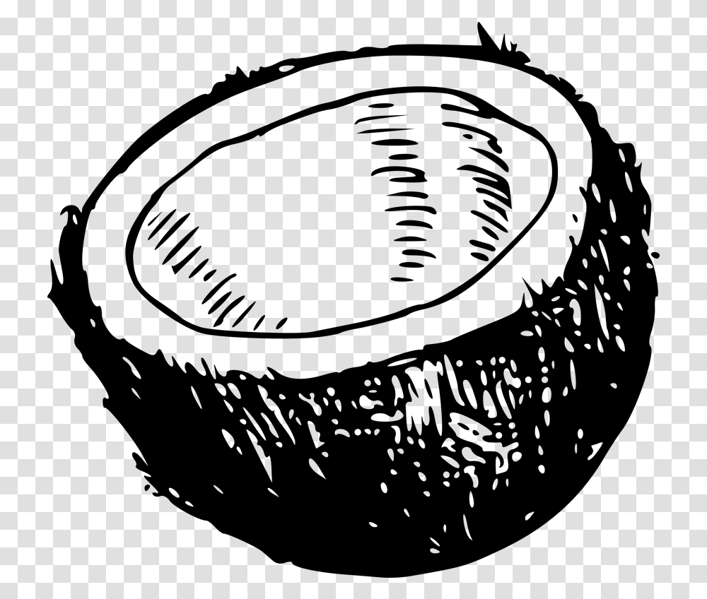 Coconut Bra Coconut Black And White, Gray, World Of Warcraft Transparent Png
