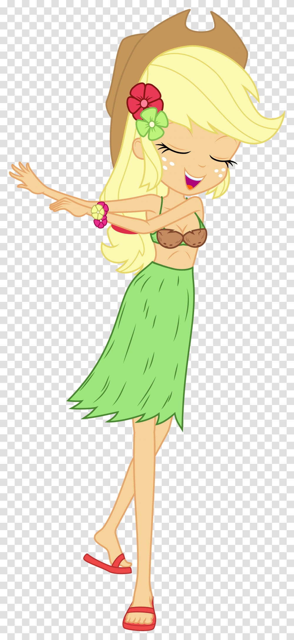 Coconut Bra Mlp Eg Belly Button, Hula, Toy, Person, Human Transparent Png