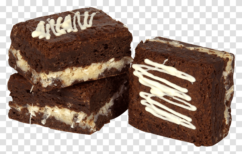 Coconut BrownieTitle Coconut Brownie Chocolate Cake, Dessert, Food, Cookie, Biscuit Transparent Png